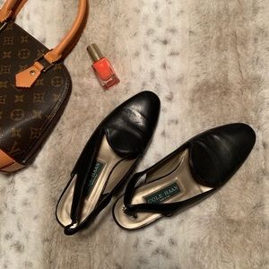 Cole Haan Vintage Sling Back Loafers